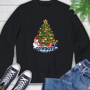 Dallas Cowboys Merry Christmas Sports NFL Football Sweatshirt Winter Gift 91